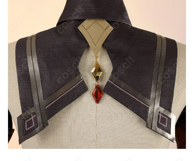 レム衣装の背面リボン装飾|サンタ風の可愛いリボン