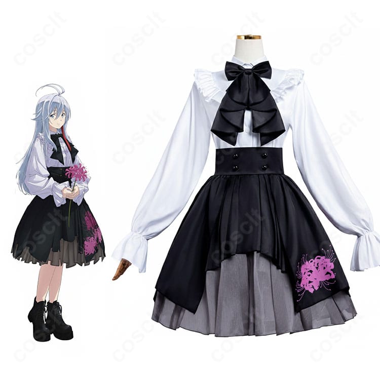 ヴラディレーナ・ミリーゼ コスプレ衣装の人物画像と全体服装の写真|「86-エイティシックス-」アニメコスプレ