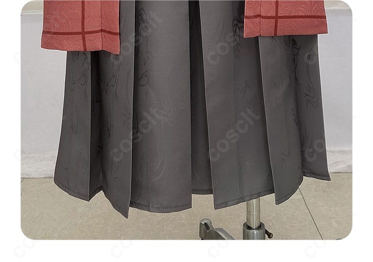 坂本喜八 コスプレ衣装 衣服裾の装飾ディテール