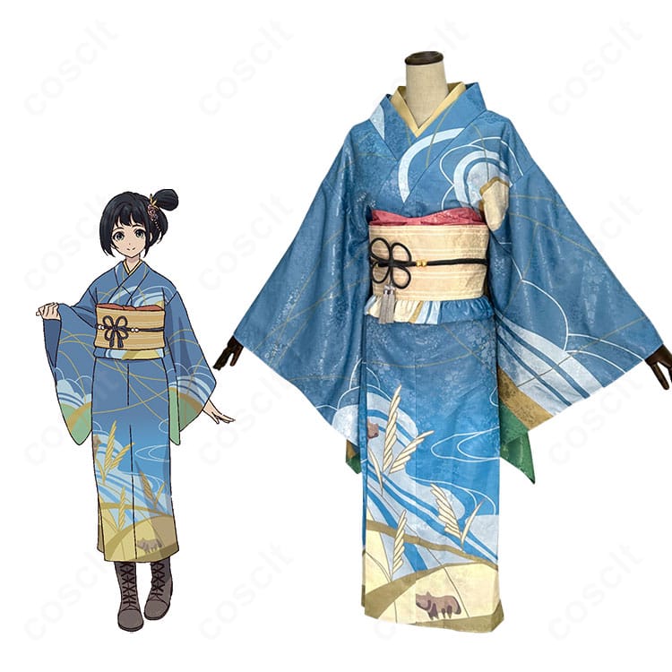 "二十世紀電氣目録 百川稲子 コスプレ衣装を着た人物画像。エネルギッシュな冒険者スタイルが特徴。"