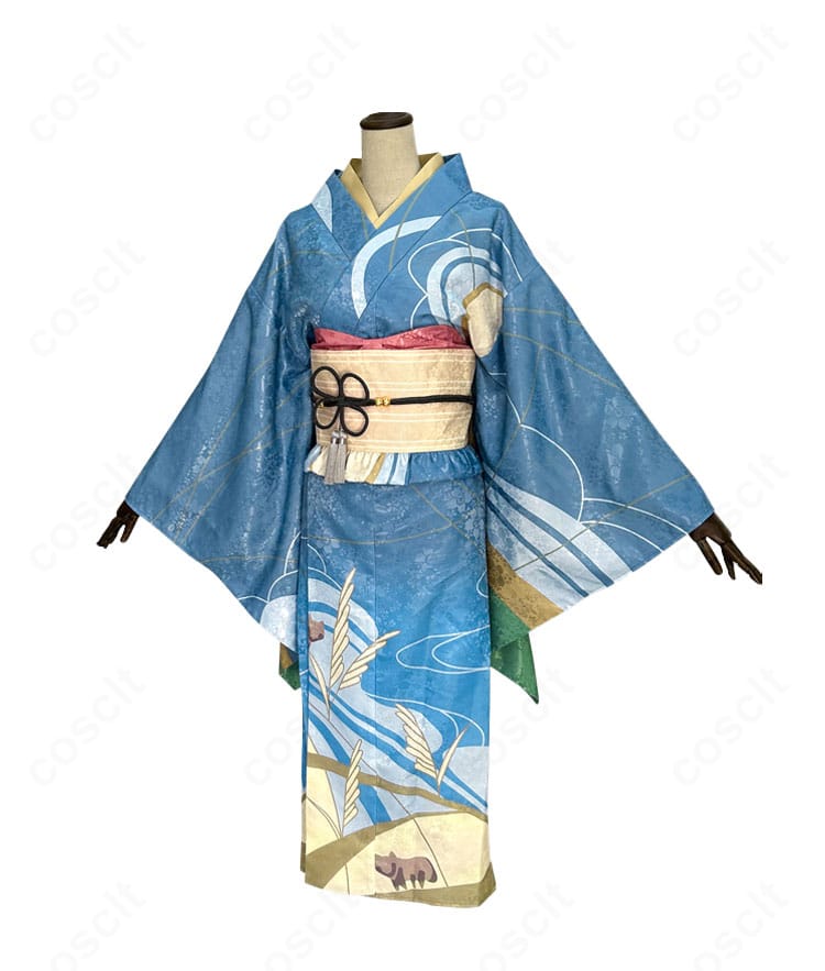 "二十世紀電氣目録 百川稲子 コスプレ衣装の正面画像。冒険者らしいエネルギッシュなデザインが魅力的。"