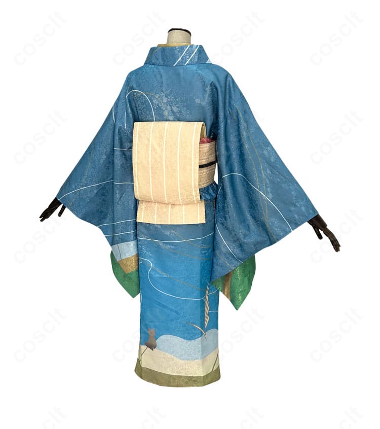 "二十世紀電氣目録 百川稲子 コスプレ衣装の背面画像。詳細なディテールとフィット感が美しく再現。"