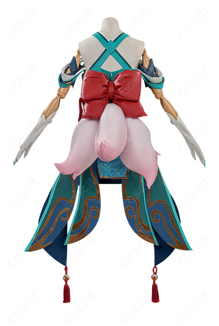 キリコ「イナリノカミ」コスプレ衣装 背面画像|オーバーウォッチ2 妖怪シリーズ