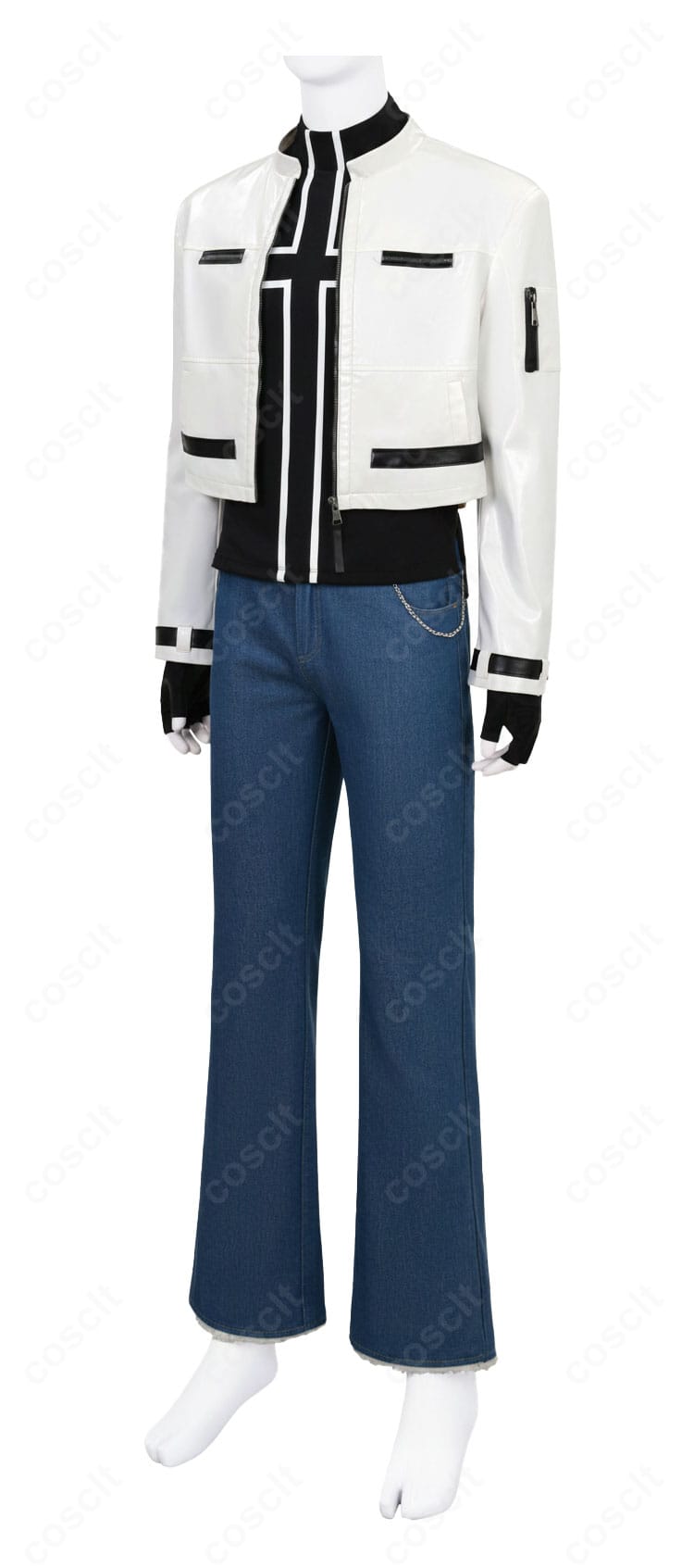 草薙京KOF'99コスプレ衣装の左側シルエット|イベント・撮影向け