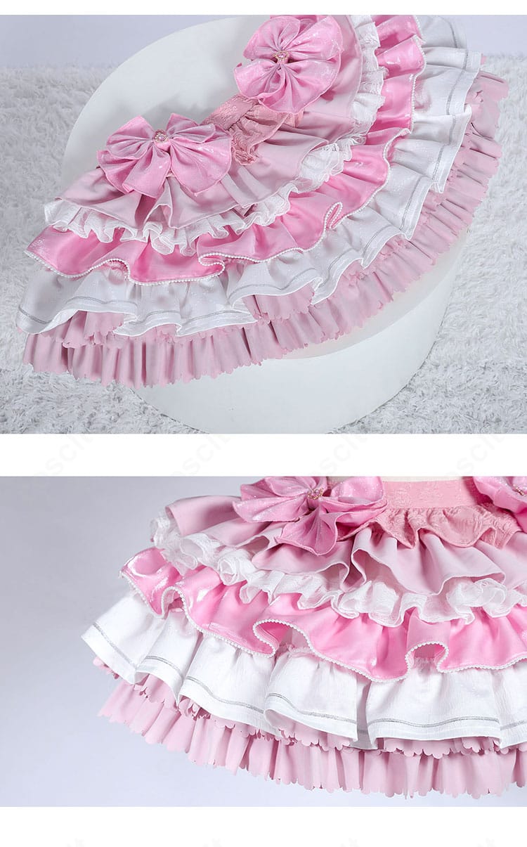 スカート装飾ディテール写真|まどマギ 鹿目まどか アイドルコスプレ