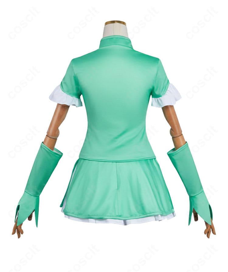 メダリスト 結束いのり コスプレ衣装 背面|後ろ姿のシルエットと衣装ラインをチェック