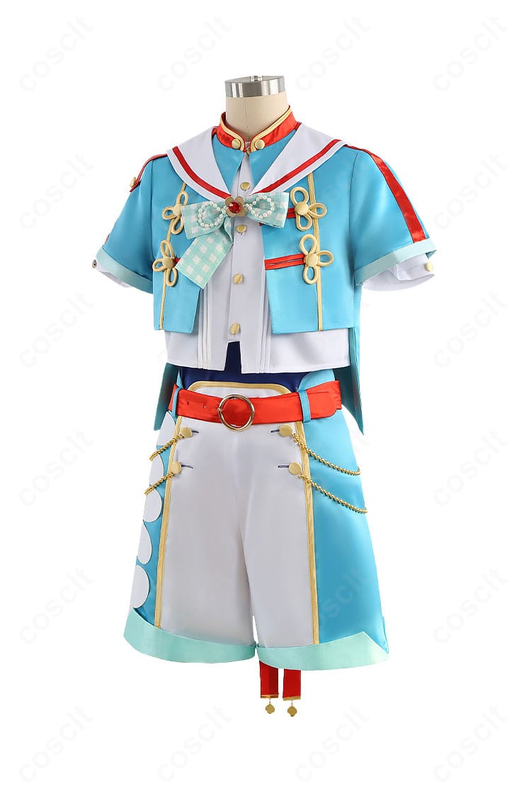 RaRaRa*Station衣装の左側シルエット画像|Rabits コスプレ 横向きディテール