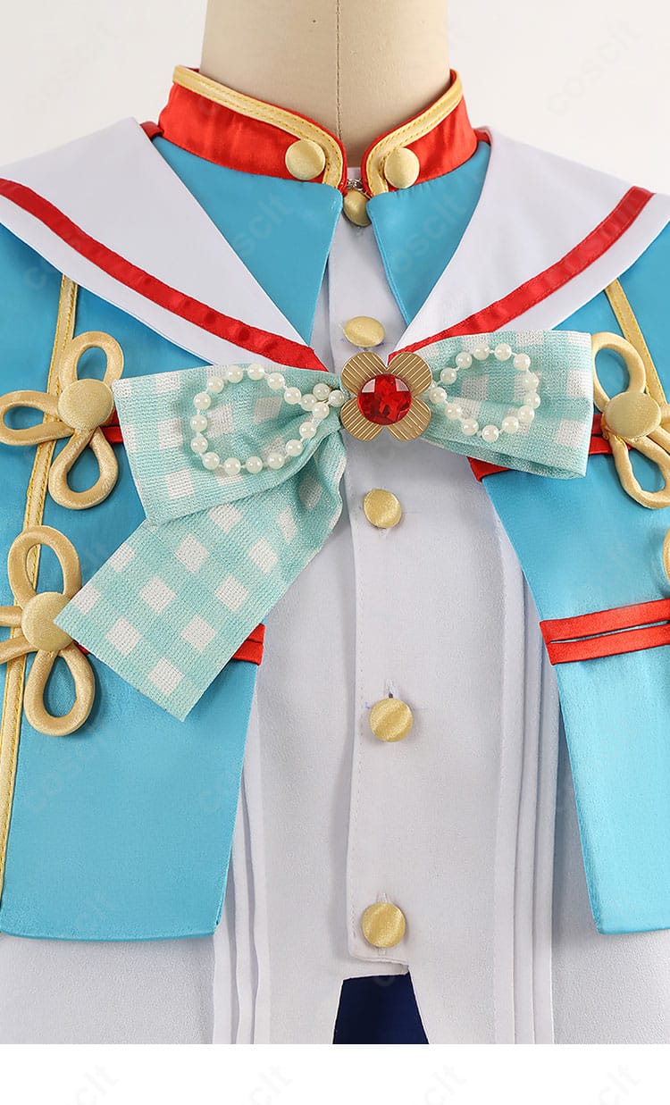 襟元デザインのアップ画像|あんスタ RaRaRa*Station コスプレ 衣装ポイント