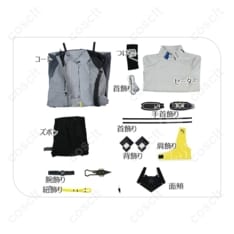 アークナイツ：エンドフィールド 管理人（男性）コスプレ衣装 フルセット - 5枚目の画像（サムネイル）