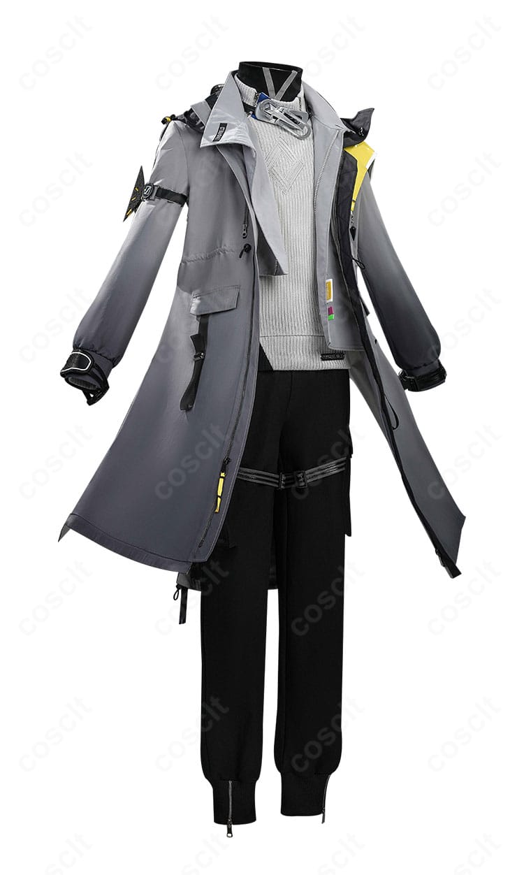 アークナイツ エンドフィールド 管理人 コスプレ衣装 右側ビュー コートと装飾のバランス
