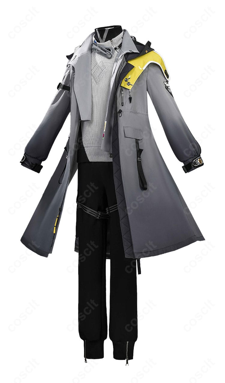 アークナイツ エンドフィールド 管理人 コスプレ衣装 左側ビュー レイヤード構造をチェック