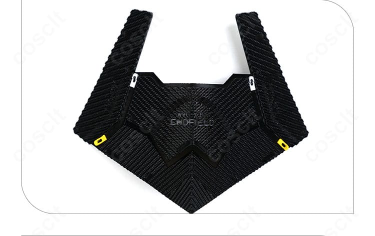 管理人(女)初期衣装 コスプレ衣装の面頰・面飾りディテール(フェイスアクセ)