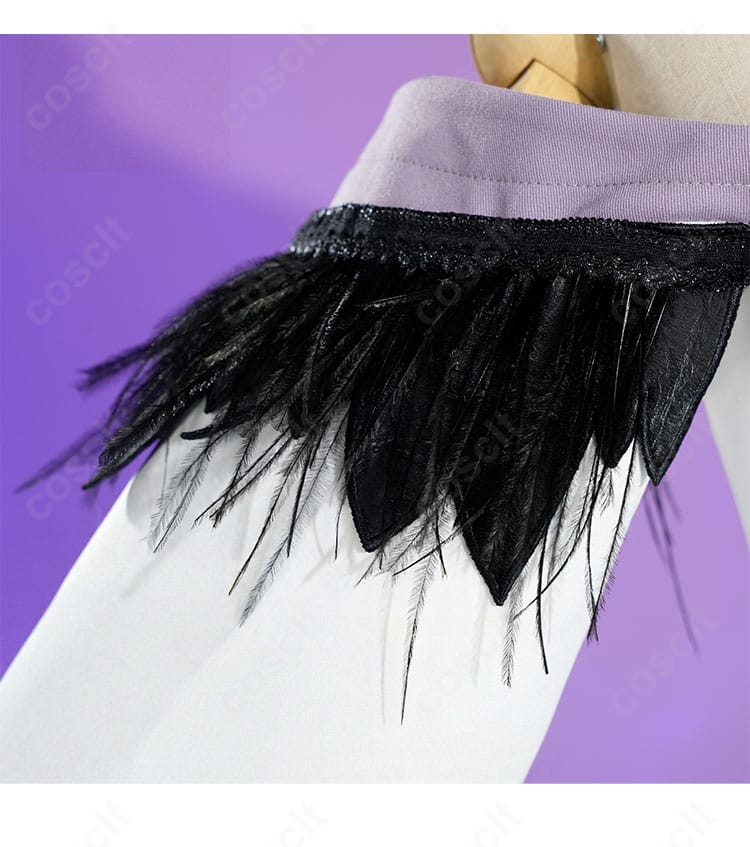 暁美ほむら コスプレ衣装 衣袖装飾ディテール 〈ワルプルギスの廻天〉 細部まで丁寧な仕上がり