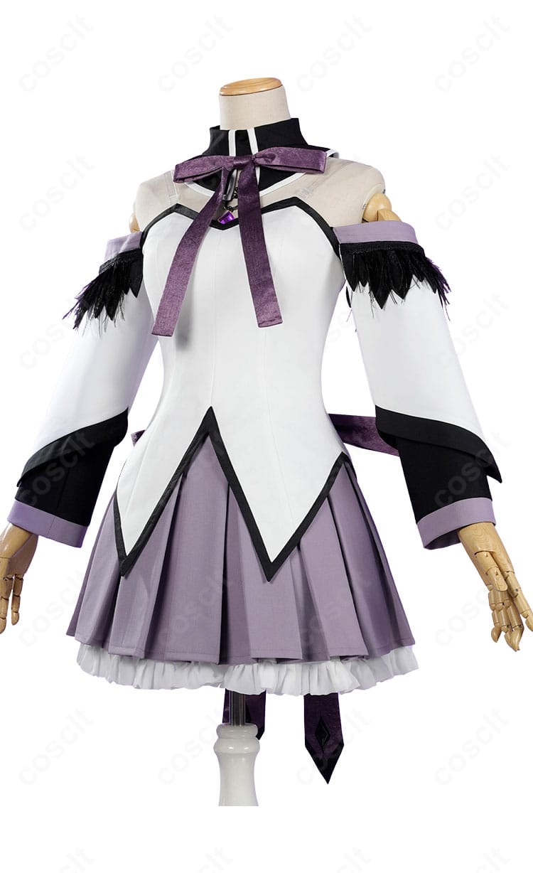 暁美ほむら コスプレ衣装 側面シルエット 〈ワルプルギスの廻天〉 美しいラインと再現度