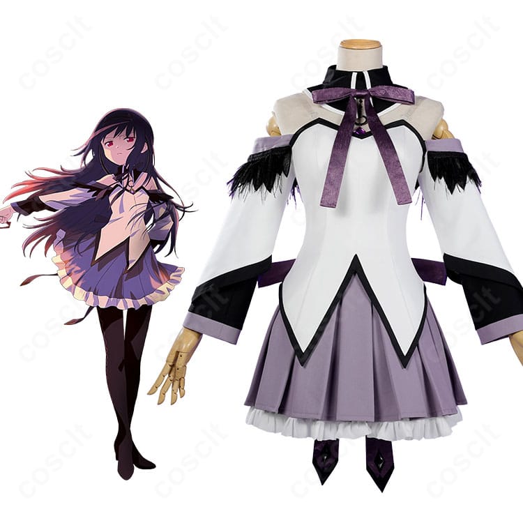 暁美ほむら コスプレ衣装〈ワルプルギスの廻天〉 劇場版 魔法少女まどか☆マギカ 世界観再現 キャラクターイメージ