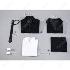 文豪ストレイドッグス 太宰治 黒の時代 18歳 コスプレ衣装 - 4枚目の画像（サムネイル）