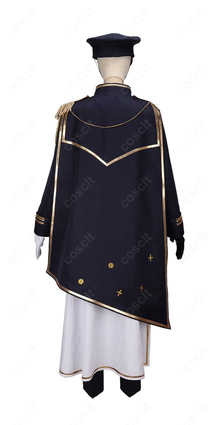 花畑チャイカ にじさんじ コスプレ衣装 背面デザイン|WORLD TOUR 2025 共通衣装 後ろ姿