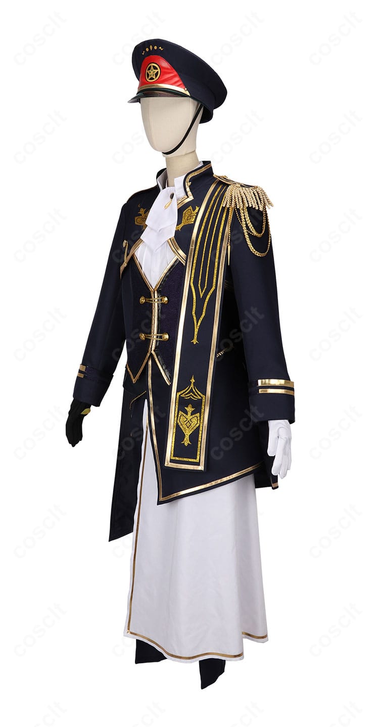 花畑チャイカ コスプレ 共通衣装 側面シルエット|Nijisanji World Tour 2025 立体的な仕立て