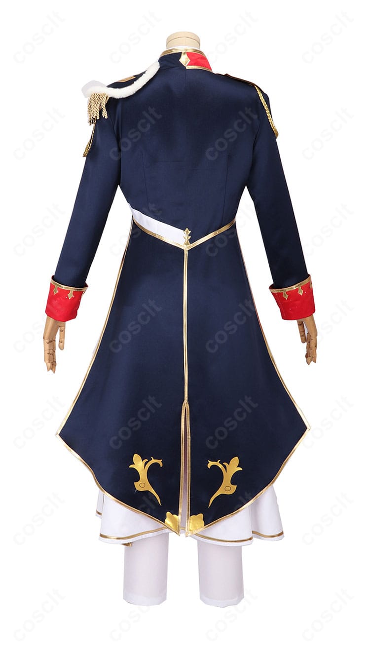 にじさんじ ローレン・イロアス 共通衣装 コスプレ衣装 背面デザイン コート背中ラインの再現度