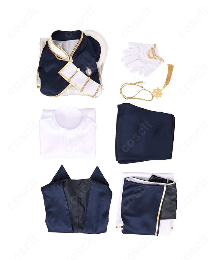 COSCLT にじさんじ OVERTURE 風楽奏斗 共通衣装 コスプレ衣装 セット内容｜コート・ベスト・シャツ一式