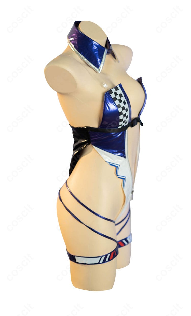 アズールレーン エセックス コスプレ衣装 右側ディテール|スタートライン・スプラッシュ レースクイーン衣装