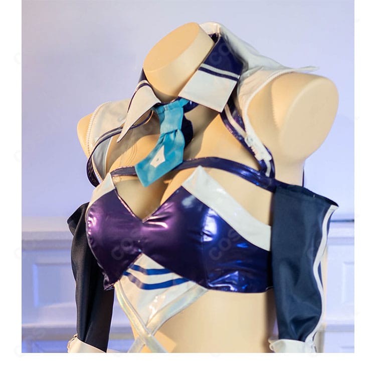 アズールレーン ニュージャージー ブラック・プレリュード 衣襟装飾ディテール|細部までこだわった仕上がり