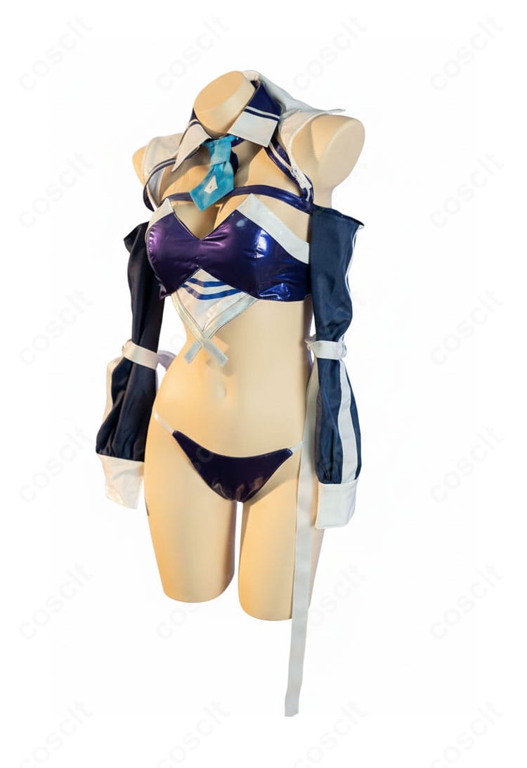 アズールレーン ニュージャージー ブラック・プレリュード コスプレ衣装 側面|スタイルが映えるシルエットをチェック