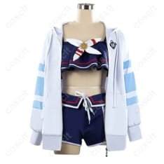 ウマ娘 シュヴァルグラン 夏凪ネイビードロップ 勝負服・水着 コスプレ衣装 - 1枚目の画像（サムネイル）