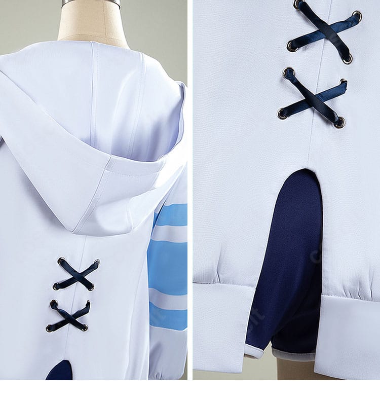 シュヴァルグラン 勝負服コスプレ衣装 外套フード・背面ディテール