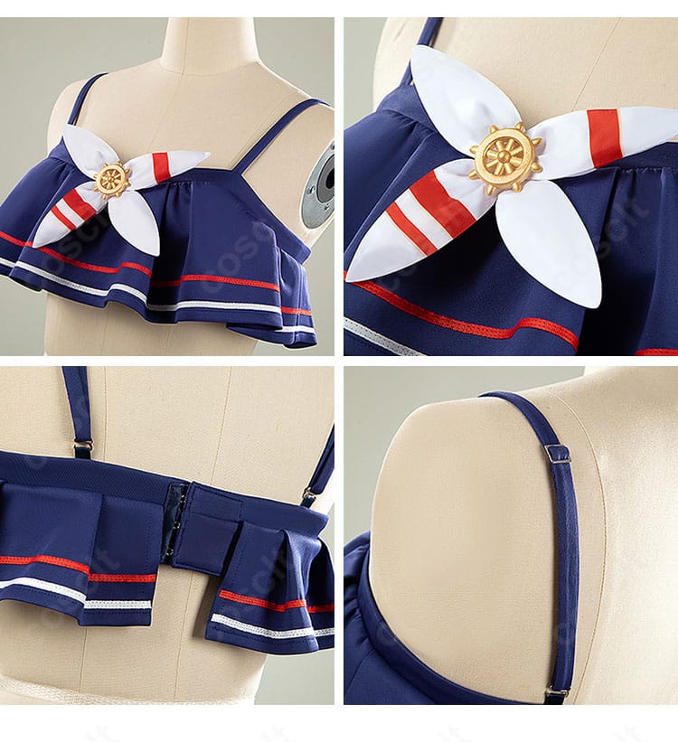 ウマ娘 シュヴァルグラン コスプレ衣装 上衣デザイン・装飾細部