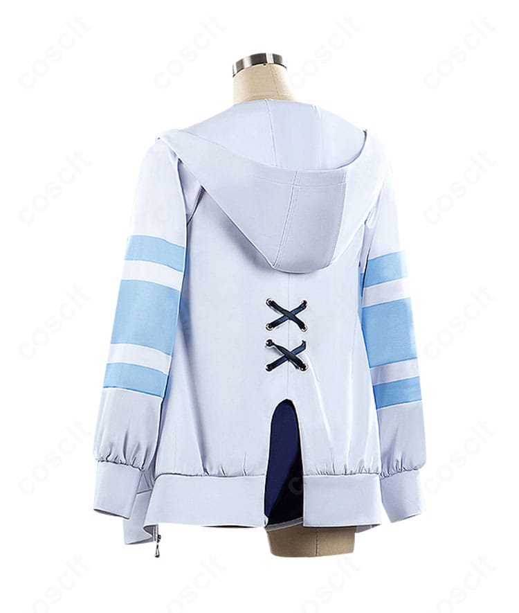 ウマ娘 シュヴァルグラン 夏凪ネイビードロップ 勝負服コスプレ衣装 背面デザイン