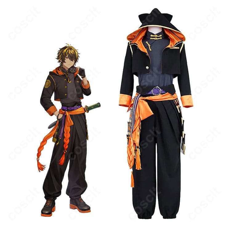 刀剣乱舞ONLINE 火車切広光 通常衣装 コスプレ衣装 キャラクター着用イメージ 全体雰囲気を確認