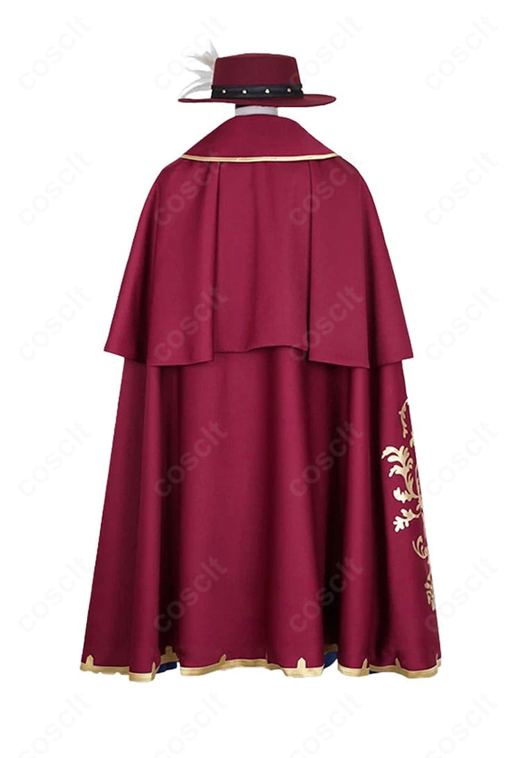 終末のワルキューレ ジャック・ザ・リッパー コスプレ衣装 背面スタイル マントの広がり