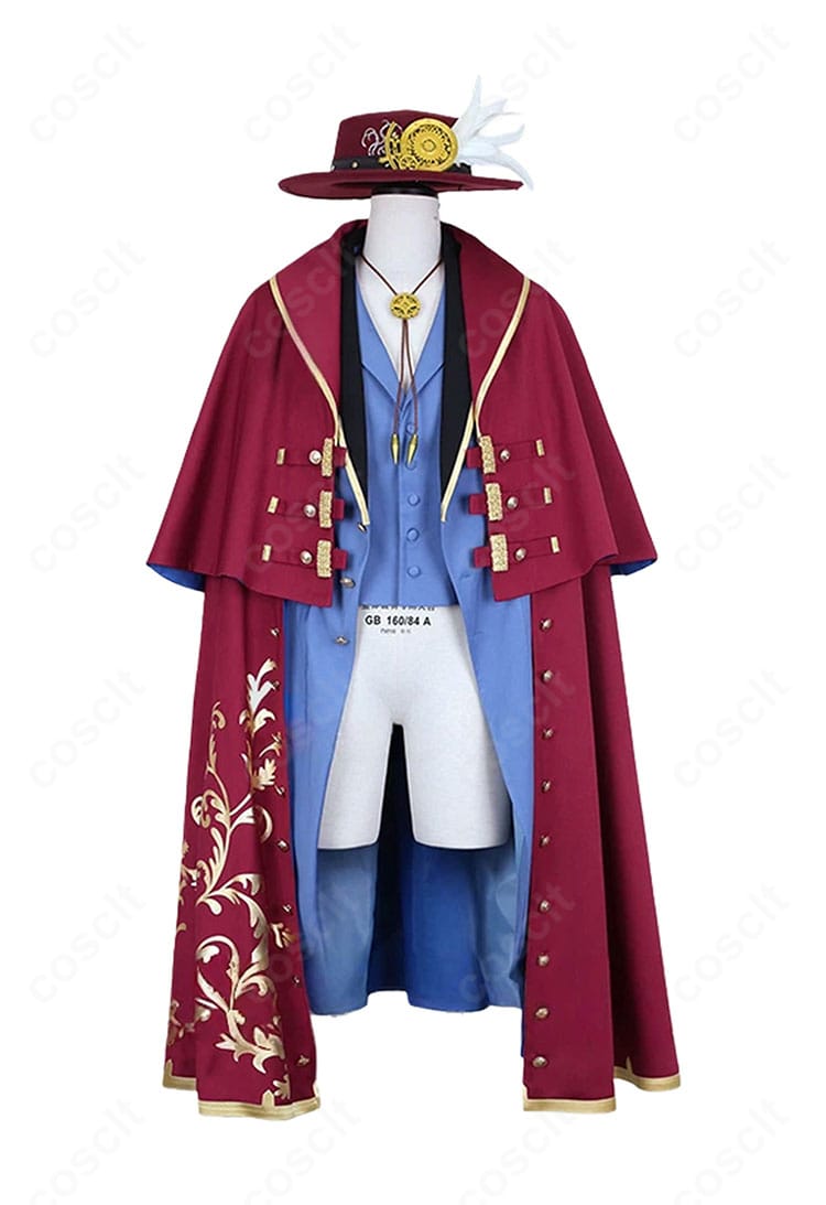 終末のワルキューレ ジャック・ザ・リッパー コスプレ衣装 正面全体 シルエット確認用