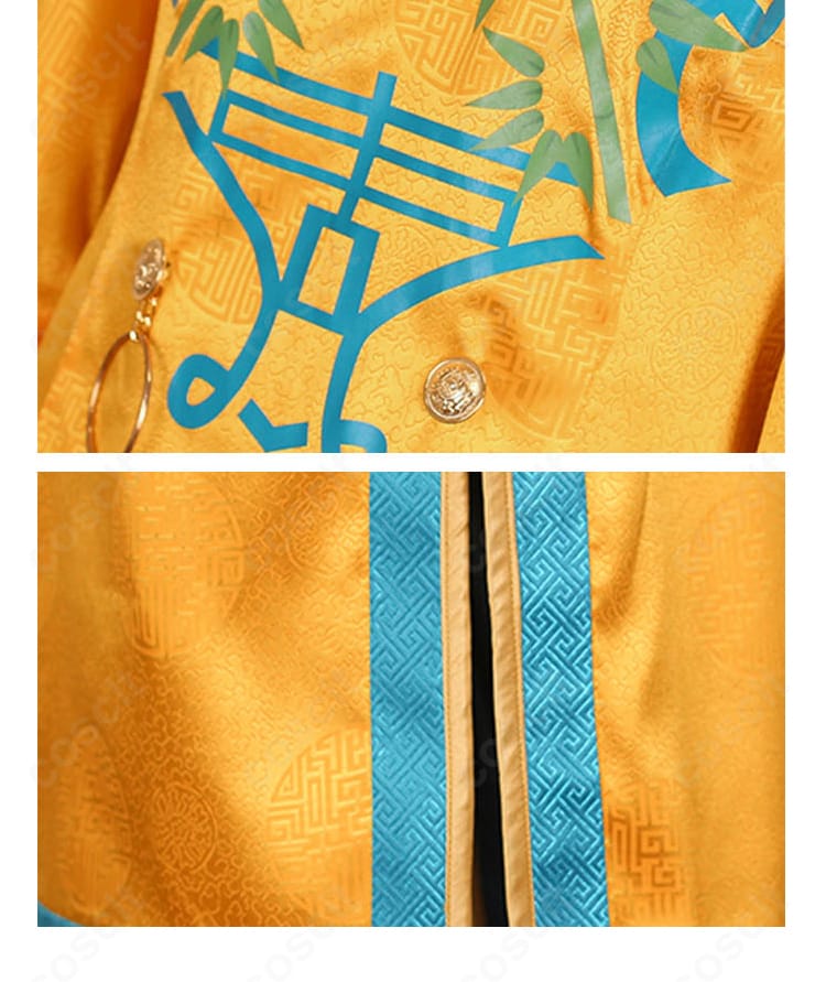 白膠木簓 あっつあつ～の大成功！ コスプレ衣装 衣摆・サイドスリット 装飾ディテール