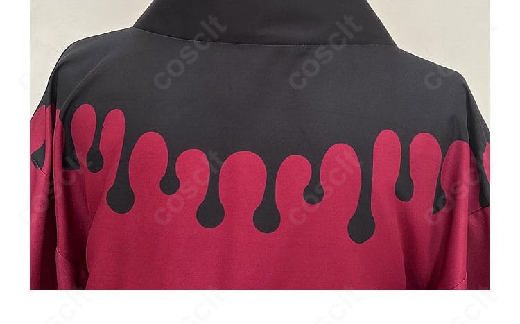 鬼滅の刃 童磨 コスプレ衣装 背面肩装飾 デザイン細部アップ