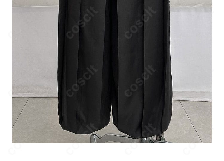 鬼滅の刃 無惨 平安時代コスプレ衣装 袴パンツ裾デザイン 動きやすさも考慮