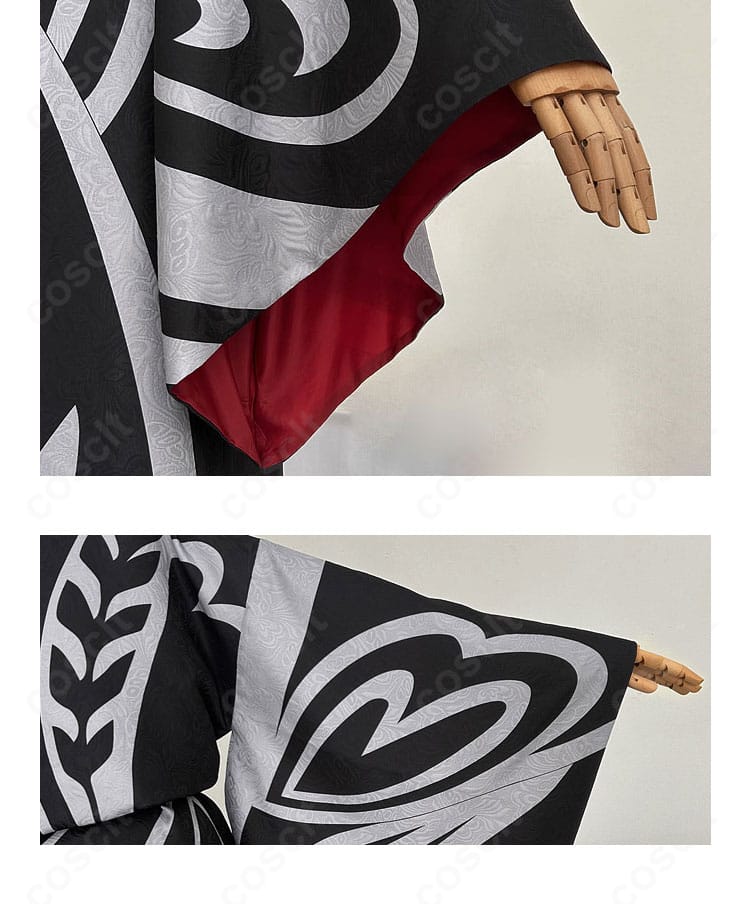 鬼滅の刃 鬼舞辻無惨 貴族装束 コスプレ衣装 衣袖デザイン 細部まで丁寧に再現
