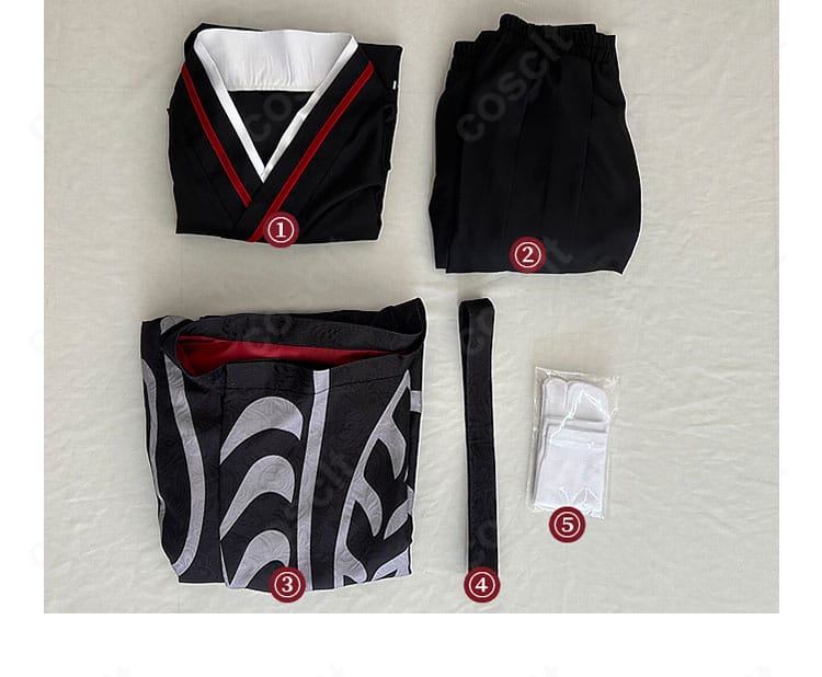 鬼滅の刃 鬼舞辻無惨 コスプレ衣装 セット内容一覧 トップス・袴・小物付き