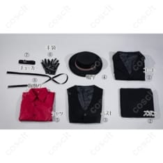 文豪ストレイドッグス BEAST 中原中也 スーツ コスプレ衣装 if世界 再現度重視 - 3枚目の画像（サムネイル）