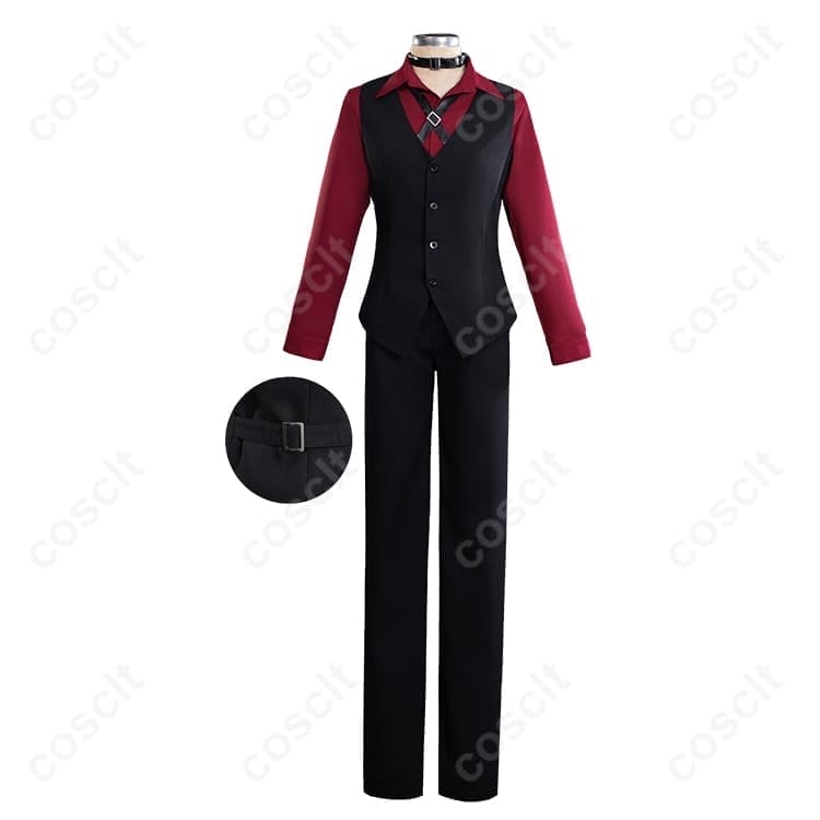 文豪ストレイドッグス BEAST 中原中也 スーツ コスプレ衣装 if世界 再現度重視 - 2枚目の画像