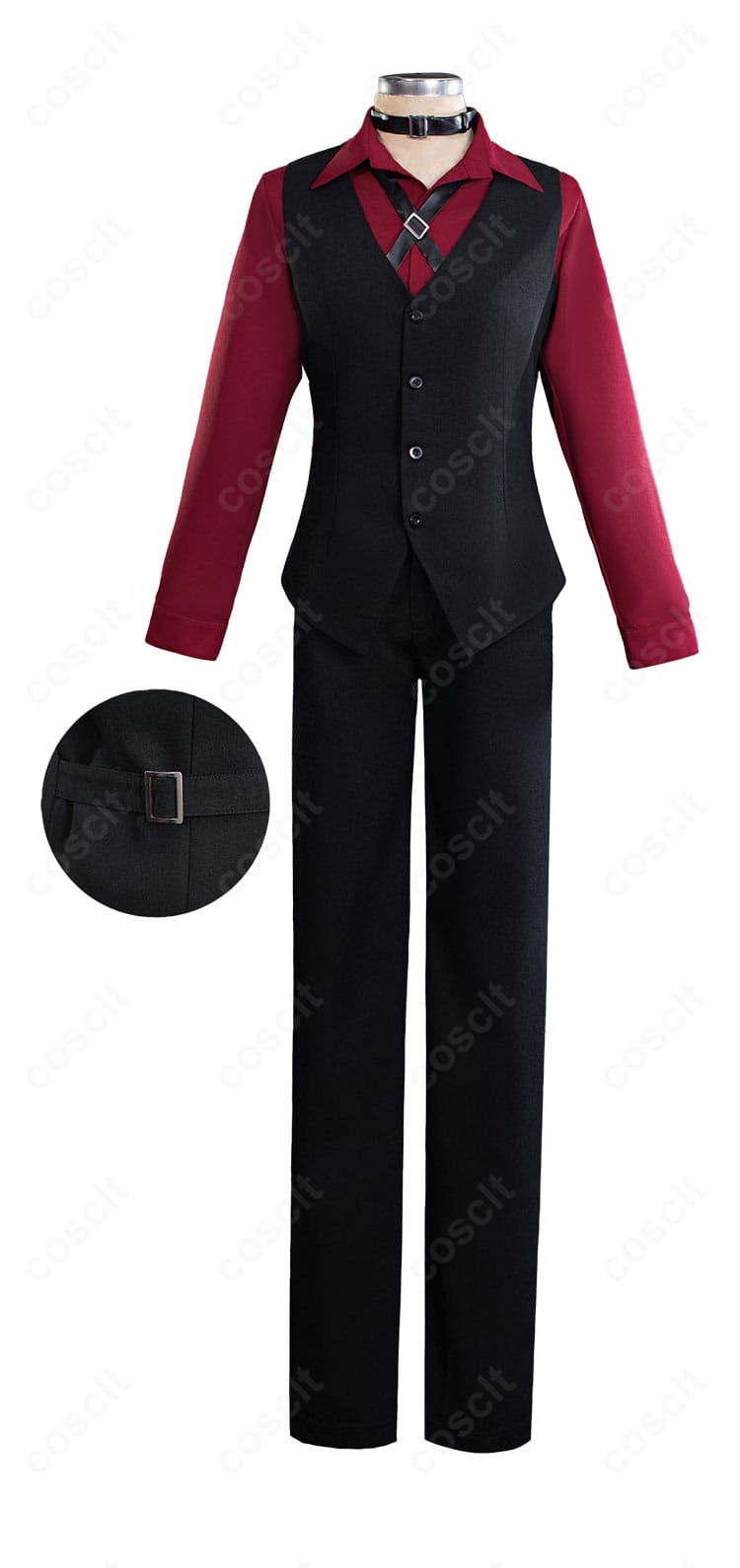 中原中也 コスプレ BEAST if世界 内搭マント・ベスト細部デザイン 高品質仕立て