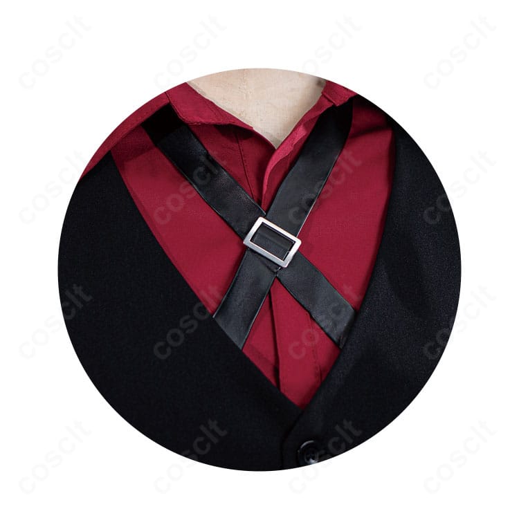 文スト 中原中也 スーツ衣装 襟元装飾ディテール 作品イメージ忠実再現