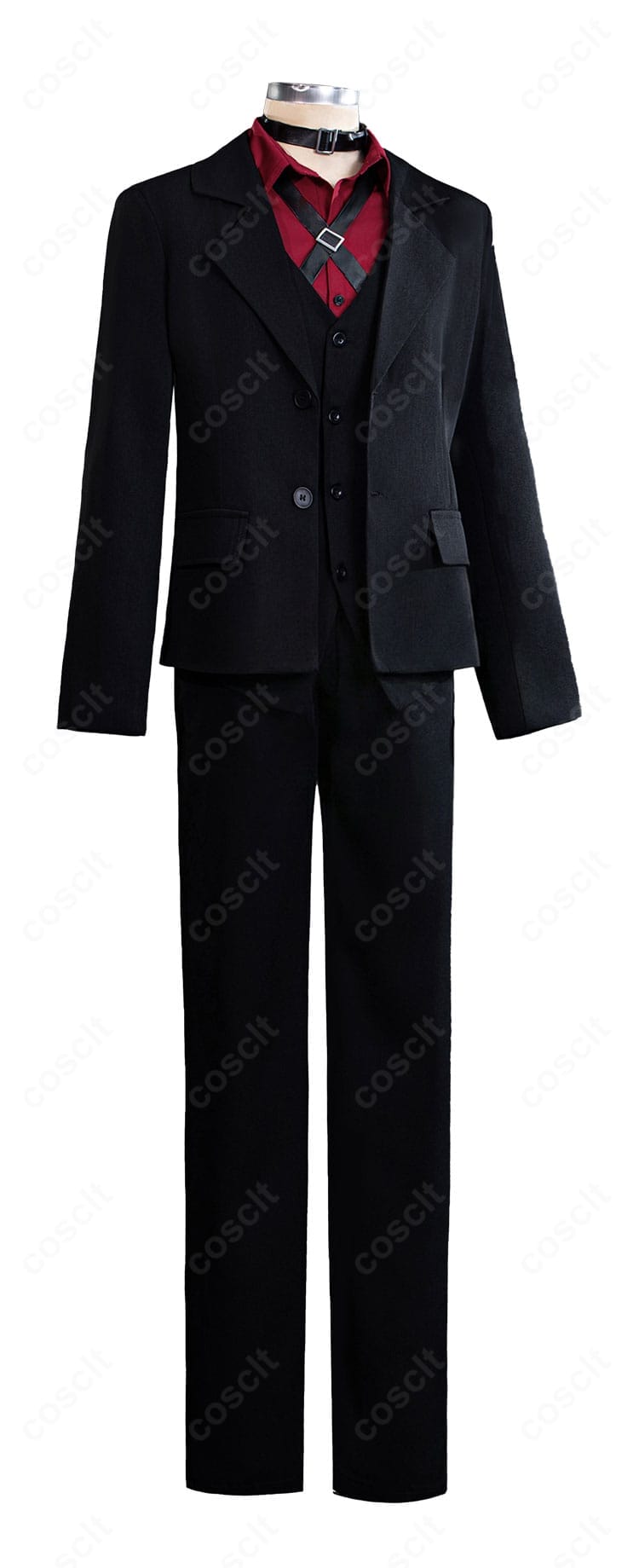 文豪ストレイドッグス BEAST 中原中也 スーツ コスプレ衣装 正面全体イメージ 再現度をチェック