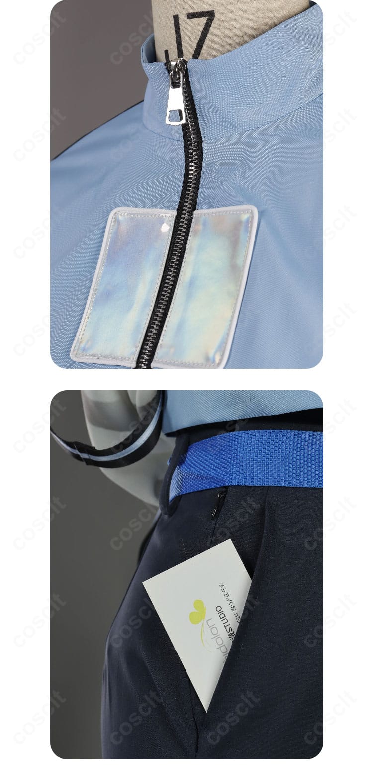 外套衣領と裤袋装飾細節 MyGO!!!!! 椎名立希 コスプレ衣装 こだわりポイント