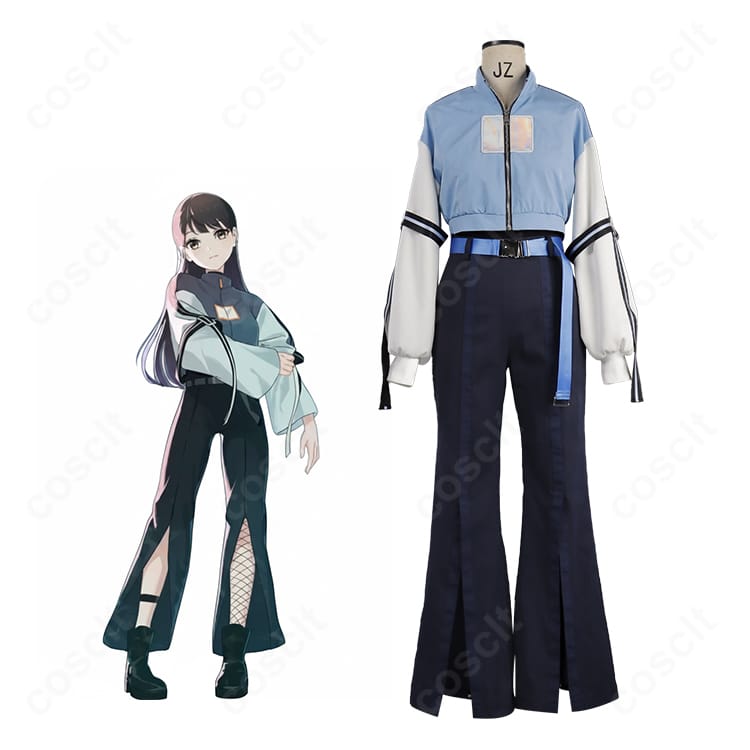商品人物着用イメージ MyGO!!!!! 椎名立希 端程山 コスプレ衣装 全体コーディネート