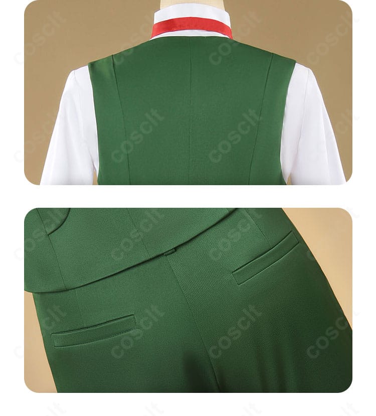 七つの大罪 傲慢の罪 コスプレ衣装 背面細部縫製 ディテール確認