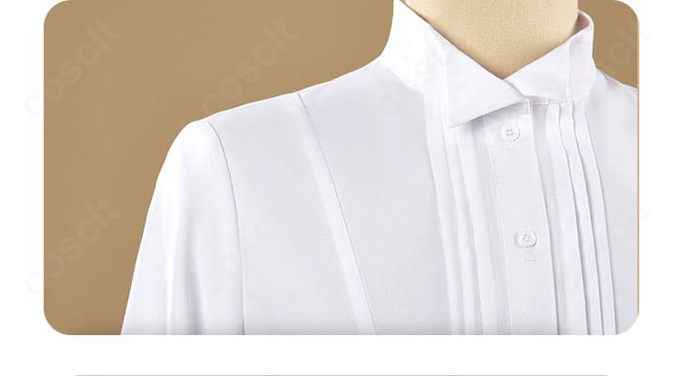 エスカノール コスプレ衣装 シャツ部分 生地感・縫製ディテール