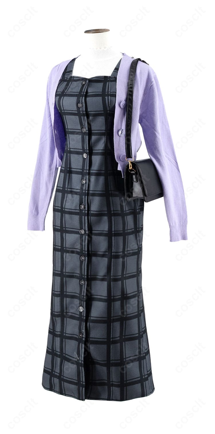 プロジェクトセカイ 朝比奈まふゆ コスプレ衣装 正面デザイン｜クリエイターズフェスタ2025 再現・COSCLT公式