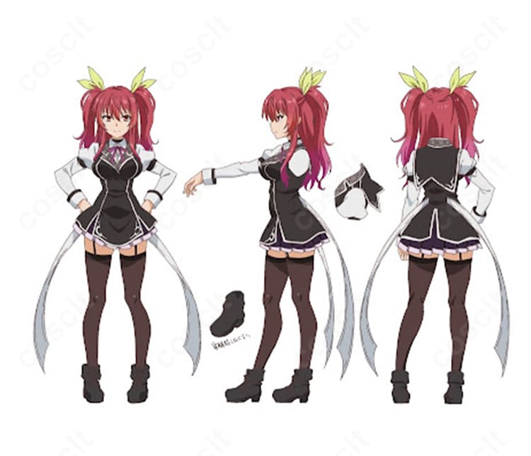 ステラ・ヴァーミリオン コスプレ衣装 全体ディテール画像|破軍学園制服 細部までこだわった高品質仕様・イベントや撮影におすすめ
